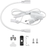 Pflanzenwachstumsleuchte | 6W Pflanzenlampe | Lampe mit Netzkabel und Verbindungskabel | DG-T5-White