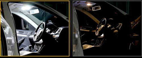 LED Birne W5W T10 HPC COB Transparent | Kristalline Beschichtung