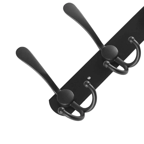 Metallkleiderbügel | Handtuchhalter | Wandhaken | Kleiderhaken | DSW-H05-SCHWARZ
