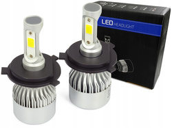 LED-Scheinwerferlampe H4 | 36 W, 16.000 lm, S2 COB | Set