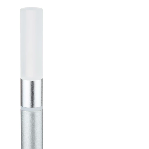 Moderne Tischlampe | Nachttischlampe mit eingebautem Akku | HJA31-SILBER