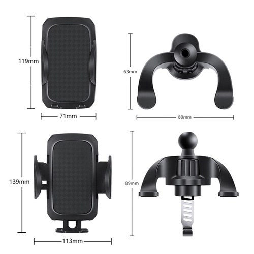 Kfz-Handyhalterung zur Befestigung an der Lüftung | HO17