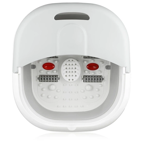 Fußmassagegerät klappbar | Fußbad mit Hydromassage und Infrarotfunktion | Q-806-GREY