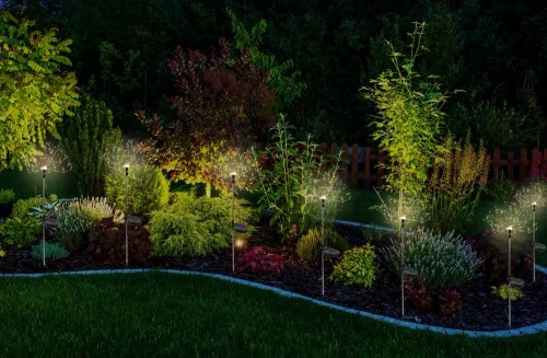 LED-Gartenleuchte Solar Feuerwerk | 84 cm, 600 mAh, 200 LEDs | LFW-B200-Warm