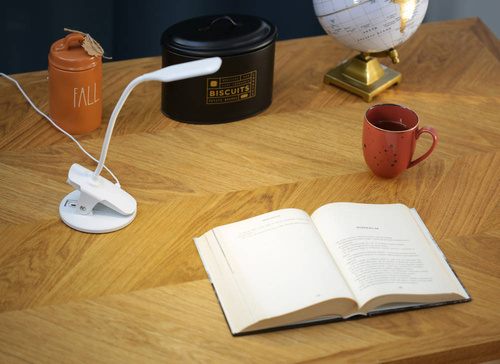 LED-Schreibtischlampe mit Klemme für den Tisch | USB | Touch-Schalter | MT-812A