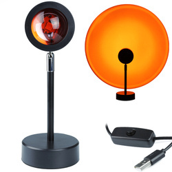LED-Projektorlampe, die den Sonnenuntergang imitiert | RB-01-SunsetRED