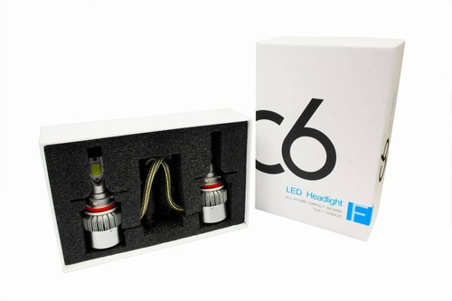 LED-Scheinwerferlampe | H9 H11 | 7.600 lm | C6 COB BridgeLUX