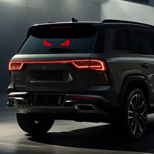 LED-Auto-Warnleuchte | 11 Modi | USB-Anschluss | Y2-TRI-RED