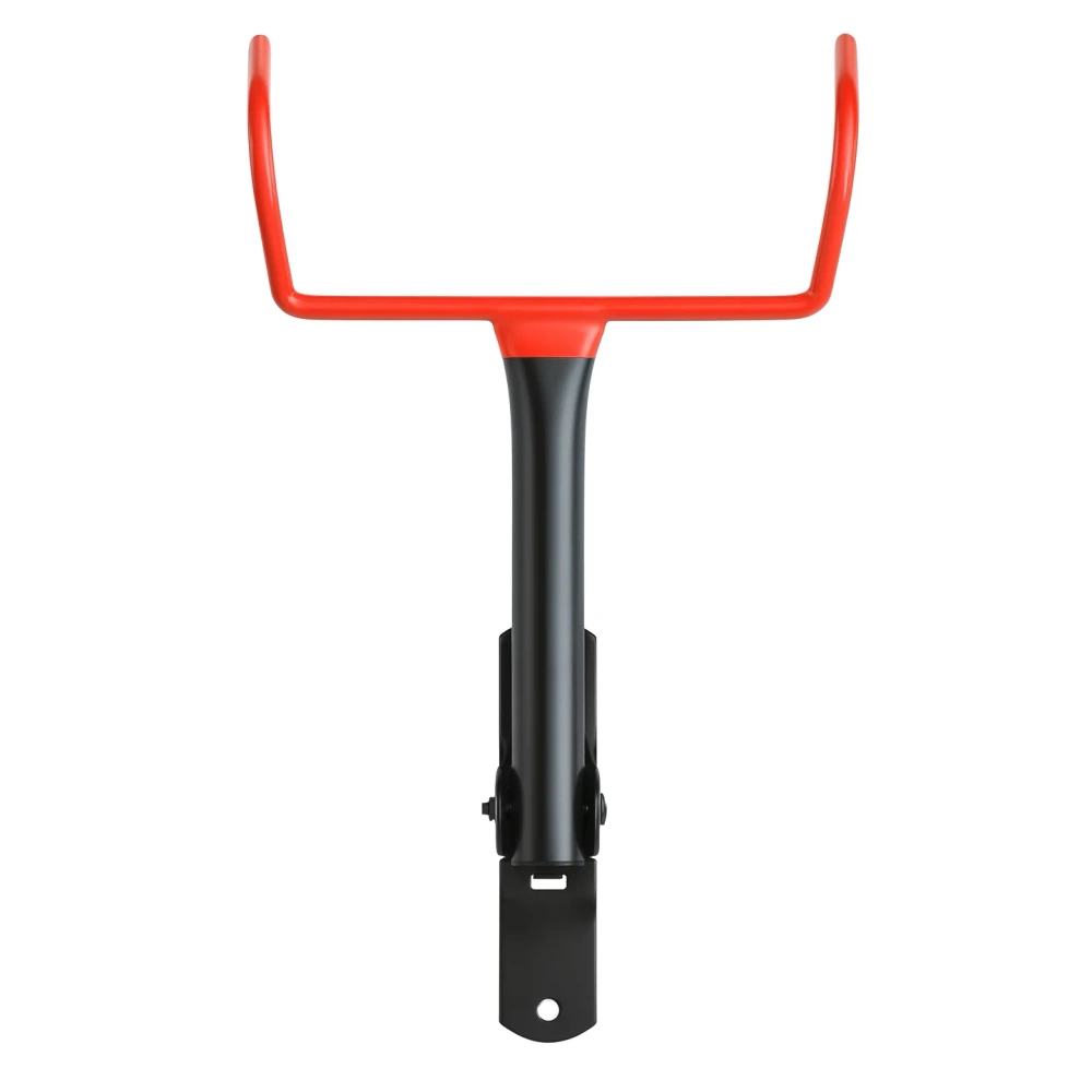 Fahrradhalter von oben, zeigt Montagearm