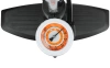 Standpumpe für Fahrräder mit Manometer und Adaptern für Presta, Schrader und Dunlop | Universal-Standpumpe | ZY-6138B