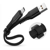 Kurzes USB-Kabel - USB-C Quick Charge 3.0 | 30 cm | Datentransfer, Android Auto | UC-020-TPC