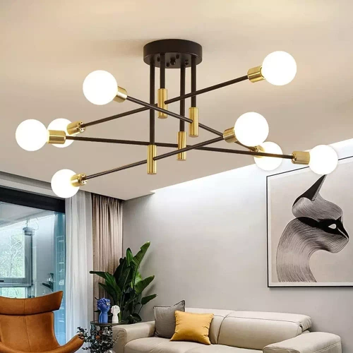 Moderne Deckenleuchte | Viele Lichtquellen | RLH-80S-W