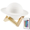 Tischlampe in Form von Saturn | Nachtlicht mit RGB-Fernbedienung | Farbwechselnde Kinderlampe | XK-D13