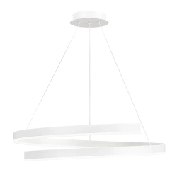 LED-Pendelleuchte | 60 cm | spiralförmig, 80 W | RLO-60CM-80W-W