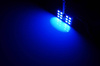 RGB-LED-Panel-Kit | 2 LED-Panels 12 SMD 5050 RGB | Farbfernbedienung | C5W- und W5W-Adapter