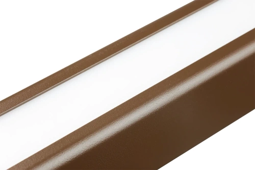 Moderne rechteckige Hängelampe | Fernbedienung | LED | Braun | SX41-100CM-40W-BR