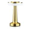 Kabellose Tischleuchte | Touch-Nachtleuchte mit einstellbarer Lichtfarbe | USB-Leuchte | gold | HJA14-GOLD