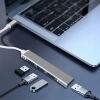 USB-Hub | USB-C auf 4x USB-A Adapter, 4-in-1 Verteiler | Hub