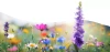 LED-Gartenleuchte Solarblume Delphinium | 72 cm, 600 mAh | lila | FLD-33-PURPLE