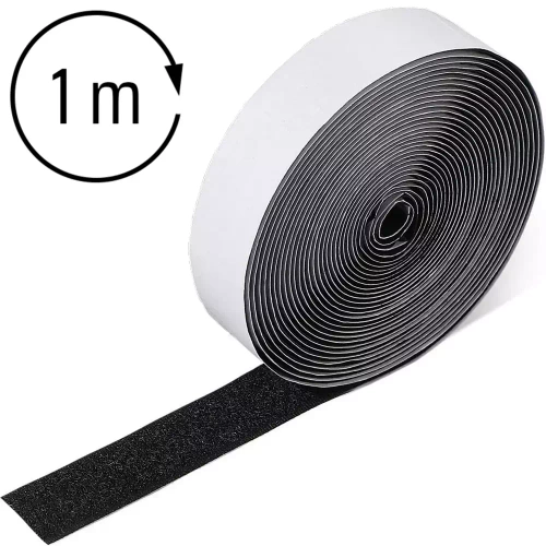 Klettband einseitig - Schlaufe | selbstklebend, 1 Meter | WCK-02-1M