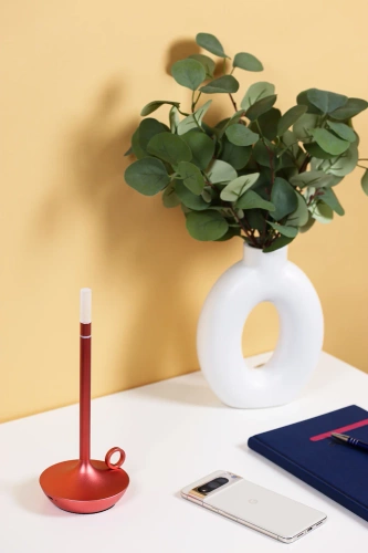 Moderne Tischlampe | Nachtlicht mit eingebautem Akku | HJA31-ROSEGOLD