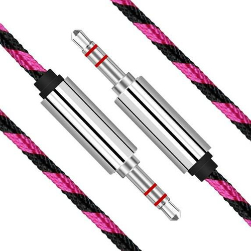 Kabel Mini Jack 1,5M | Verstärkte Anschlüsse | 5 Farben | AB-1.5-1.5M
