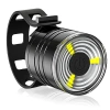 Kompakte LED Fahrradbeleuchtung vorne + hinten | LED-Fahrradlicht-Set, 3 Modi | BK-L319
