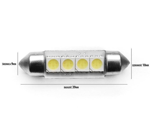 LED-Autolampe C5W 4 SMD 5050