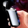 Moderne Plasma-Feuerzeug | Elektrisches Feuerzeug mit USB-Ladung | JL-319-SCHWARZ