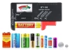 Batterietester | Analoges Voltmeter | Universaltester für Batterien und Akkus | BT-168-BLACK