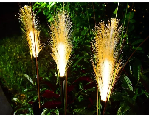 Solarblume | Solar-LED-Gartenlampe Pampasgras | 73 cm, 600 mAh | FLD-04-W