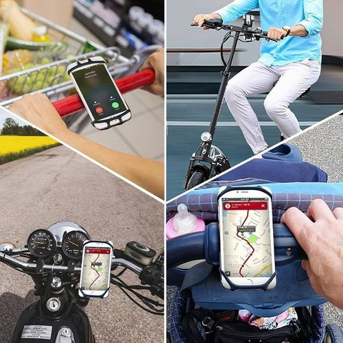 Fahrrad-Silikonhalterung für das Telefon | am Lenker | PSI-B11