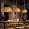 Natürliche Bambuslampe | BOHO geflochten | 60cm