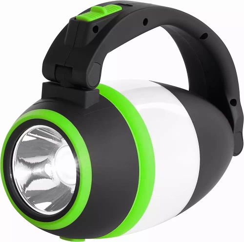 Multifunktionale LED Campinglampe, Taschenlampe mit Powerbank-Funktion | 3 Beleuchtungsmodi, 1500mAh | HWL-005