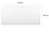 LED-Einbaupanel | Rasterleuchte für abgehängte Deckensysteme vom Typ Armstrong | 60x30cm, 40W, 3800lm