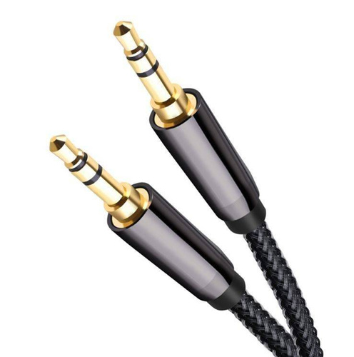 Kabel Mini Jack 1M | Vergoldete Anschlüsse | AU-1-1M