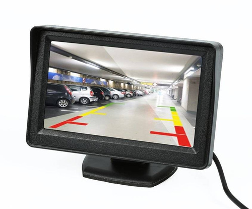TFT LCD Monitor | 4,3" mit Standfuß und Antireflexionsschutz | PZ703