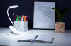 Schreibtischlampe, Schullampe RING LED mit Klemme für den Tisch | Touch-Schalter | Q5-2