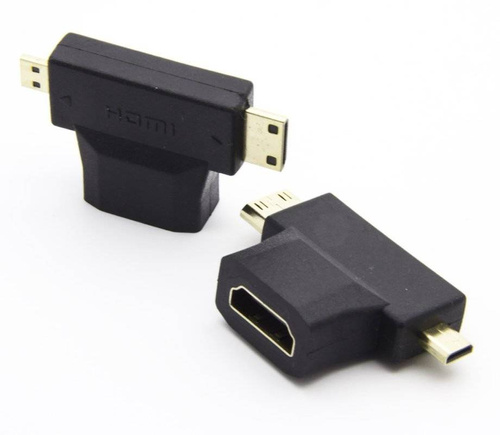HDMI-Adapter für Mini HDMI und Micro HDMI | 4K | 3D | HA-3