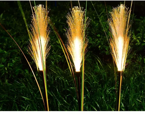 Solarblume | Solar-LED-Gartenlampe Pampasgras | 73 cm, 600 mAh | FLD-04-W