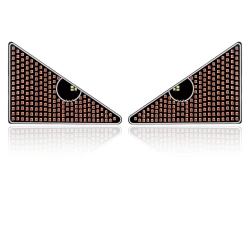 LED-Auto-Warnleuchte | 11 Modi | USB-Anschluss | Y2-TRI-RED