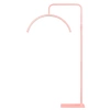 Tätowierstudio-Lampe | Schattenfreie LED-Kosmetiklampe | Bodenlampe für Kosmetiksalons, Wimpern- und Nagelstyling | EPT-135-PINK