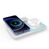 Faltbare kabellose Ladestation | Dockingstation für iPhone, Apple Watch und AirPods | MD-DK15-15W-W