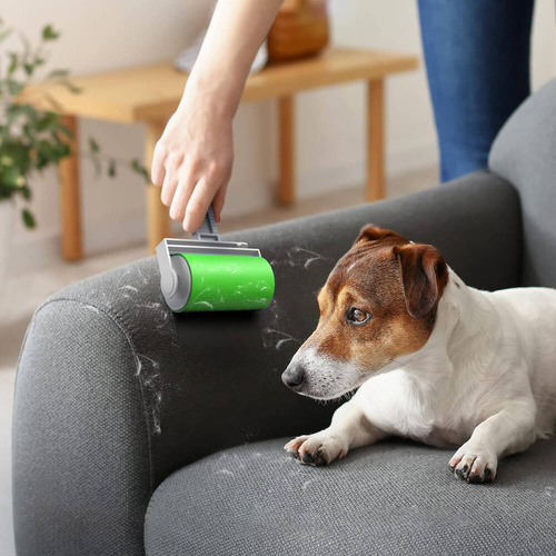 Abrollrolle | Kleiderrolle | Fellbürste | WHS-282-GREEN