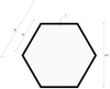 LED-Pendelleuchte 36W | Vollsechseck | Aluminium | Blendfreies CCD | Φ40x6 | LPL-003