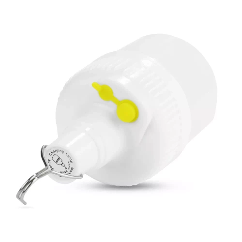 LED Campinglampe, Glühbirne mit Haken und Akku | HWL-007