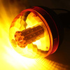 LED Warnleuchte auf Pfosten montiert | Warnblitz | Drehlicht | LED-03L-3-V2