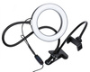 LED-Ringlampe 40W auf flexiblem Ständer | für Make-up, Videokonferenzen | SENY-6IN