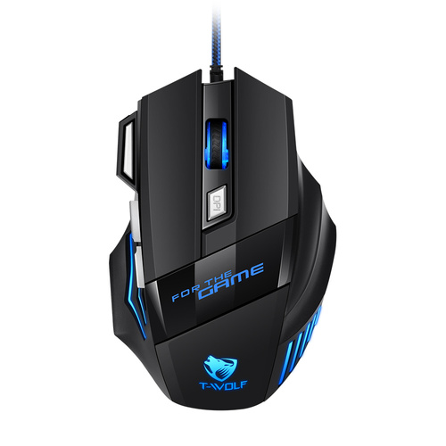 Gaming-Maus, kabelgebunden, optisch, USB | 800-3200 DPI, 7 Tasten | MM1
