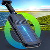 Straßen- und Garten-Solar-LED-Lampe mit Bewegungs- und Dämmerungssensor IP65 | 240 LED COB | IR-Fernbedienung | LD-240COB